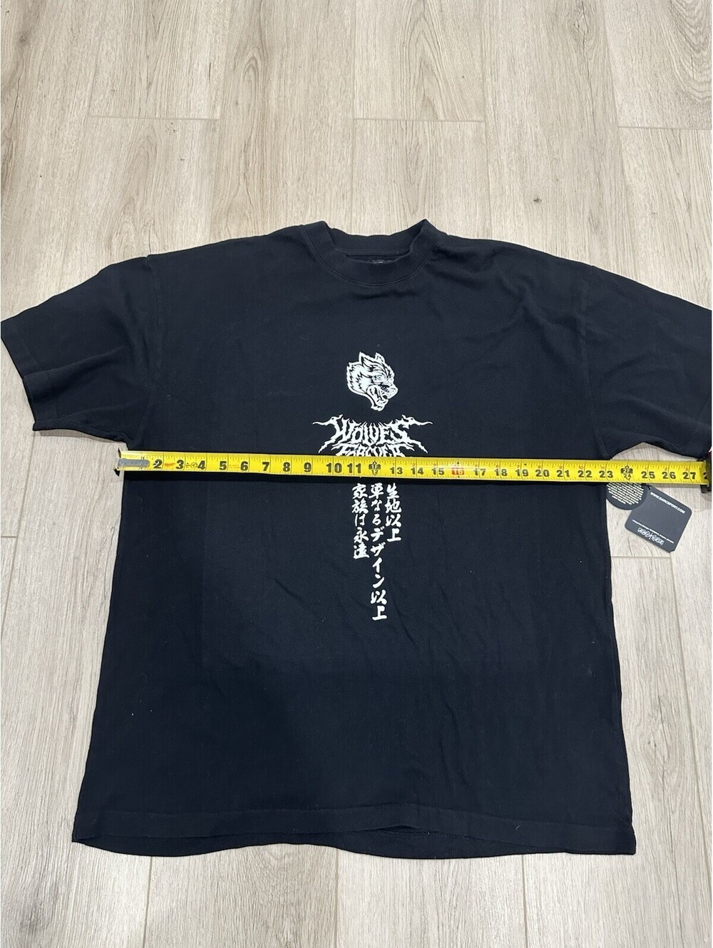 NWT Darc Sport Demon Slayer Muzan Demon Within Premium Oversized Tee Sz Medium - Picture 12 of 13